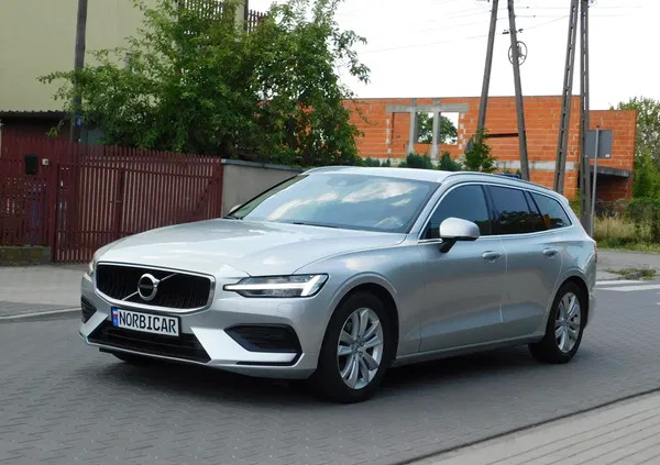 volvo v60 mazowieckie Volvo V60 cena 72222 przebieg: 197000, rok produkcji 2019 z Siewierz